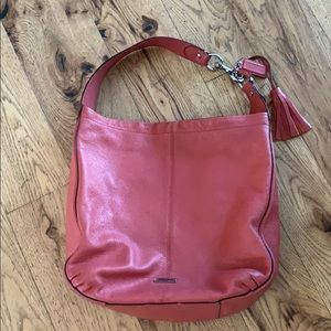 Coral Coach unstructured bag